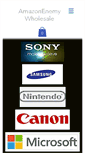 Mobile Screenshot of amazonenemy.com